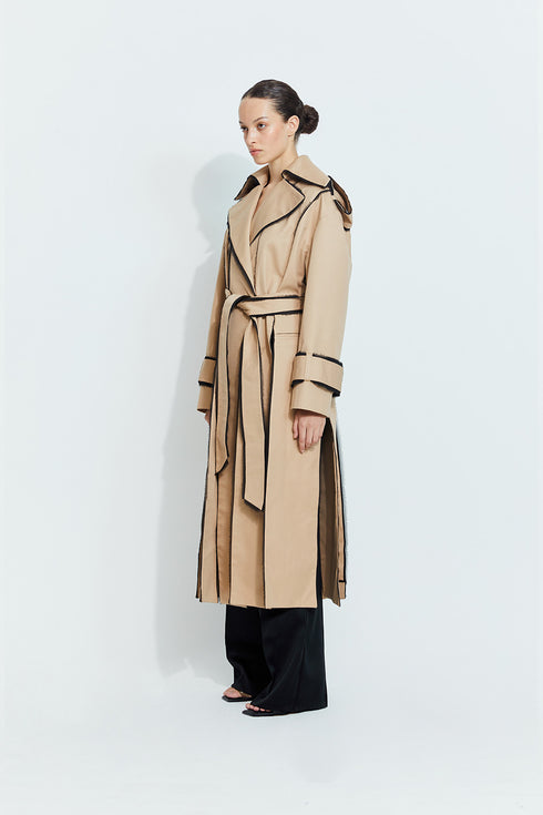 Penelope Twill Trench Coat